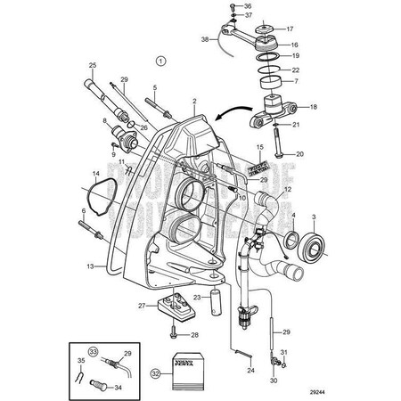 Volvo Penta Engine Heater V2 21119958
